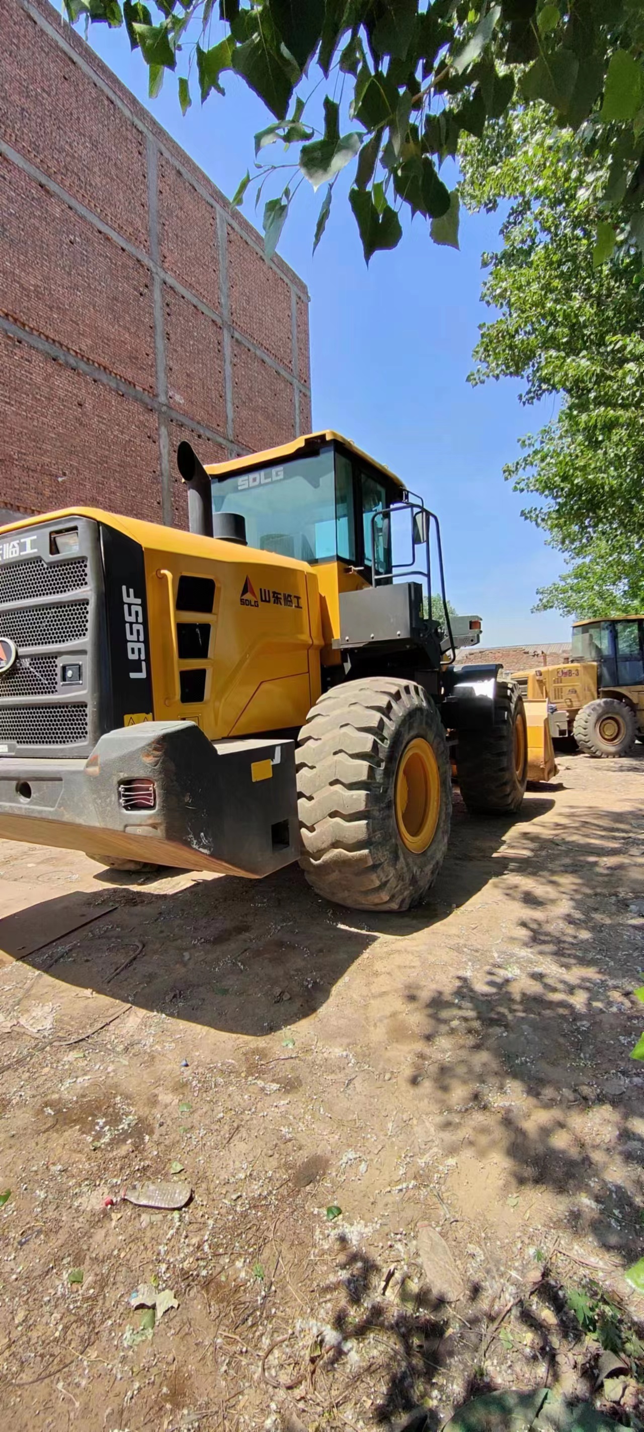  Carregadeira de rodas L955F usada para construção