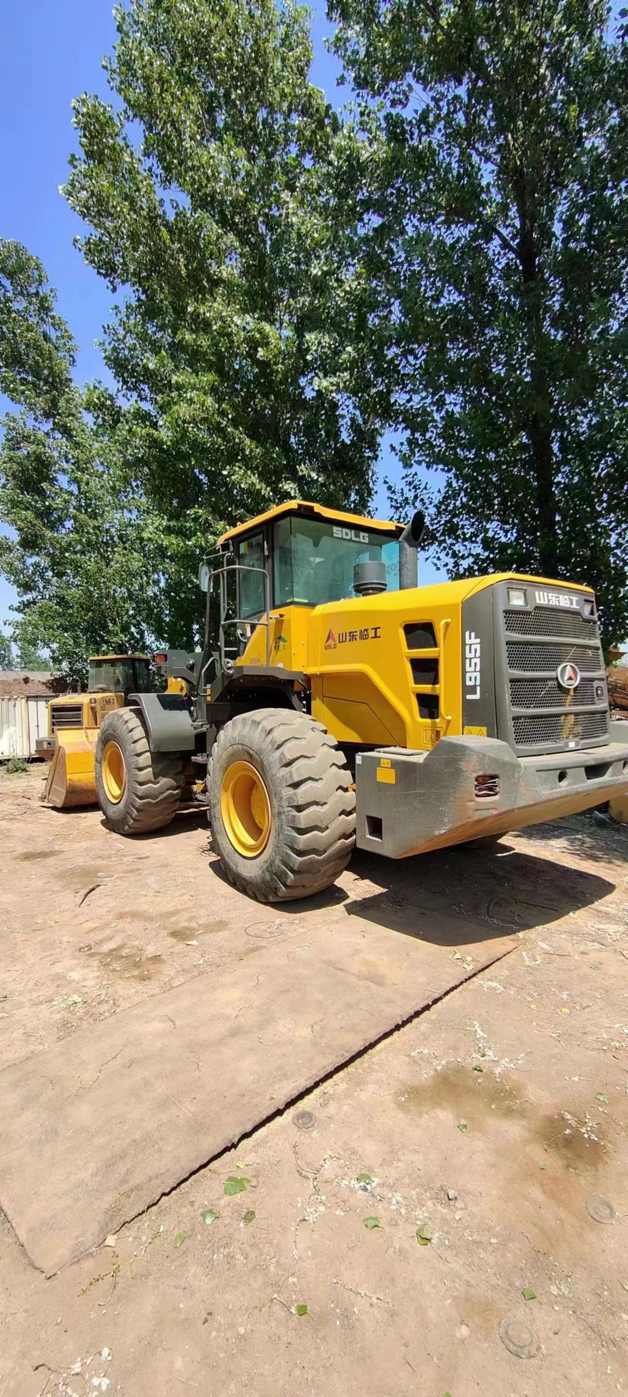  Carregadeira de rodas L955F usada para construção